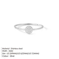 Anillos de pareja de acero inoxidable - Terzo stile