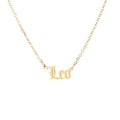 Colgante de acero inoxidable Zodiac - Collar elegante para mujer - Terzo stile