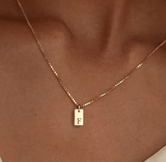 Collar alfabético para mujer - Terzo stile