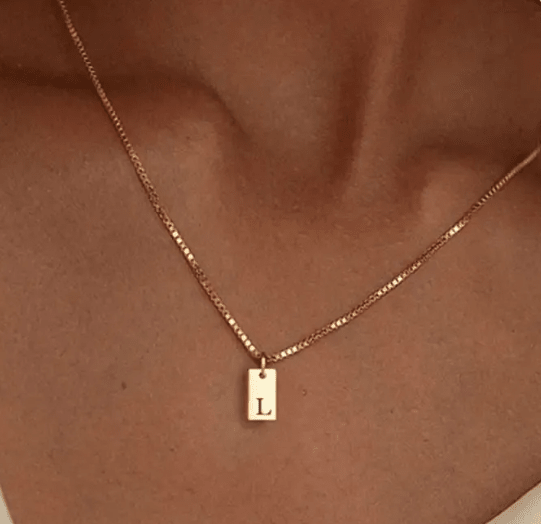 Collar alfabético para mujer - Terzo stile