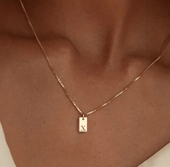 Collar alfabético para mujer - Terzo stile