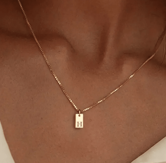 Collar alfabético para mujer - Terzo stile