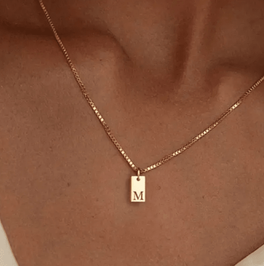 Collar alfabético para mujer - Terzo stile