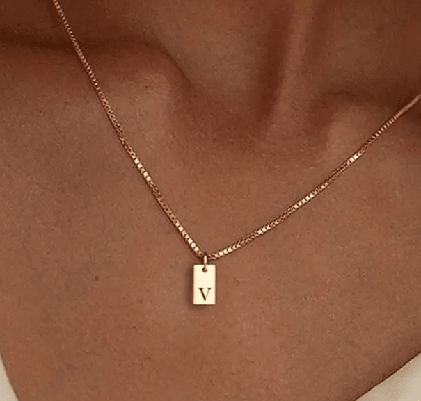 Collar alfabético para mujer - Terzo stile