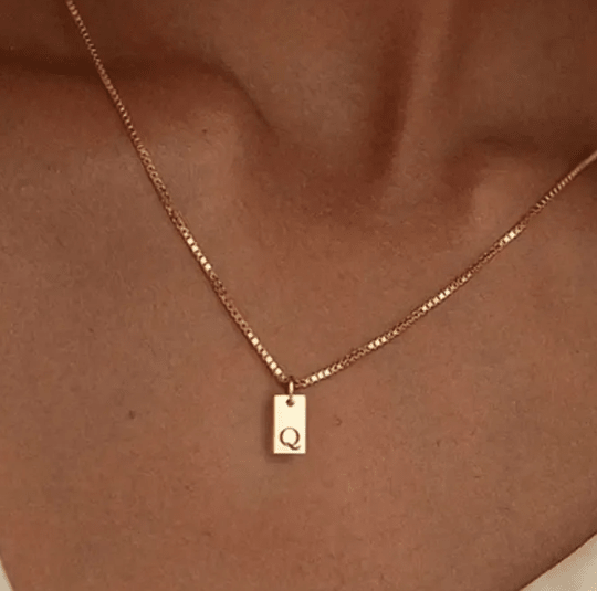 Collar alfabético para mujer - Terzo stile