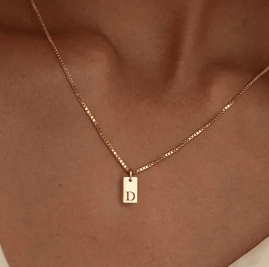 Collar alfabético para mujer - Terzo stile