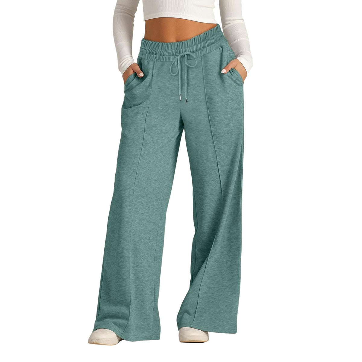 Pantalones de chándal de pierna ancha para mujer - Terzo stile
