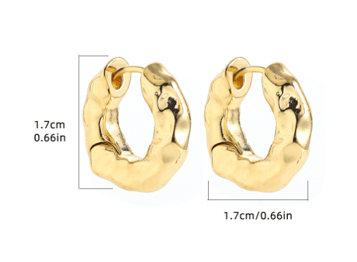 Pendientes de textura - Terzo stile