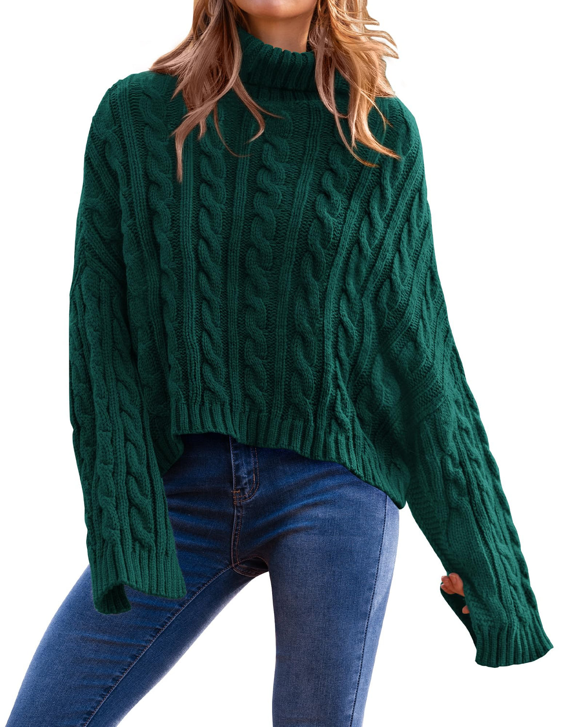 Suéter Invierno Cálido De Cuello Alto - Terzo stile