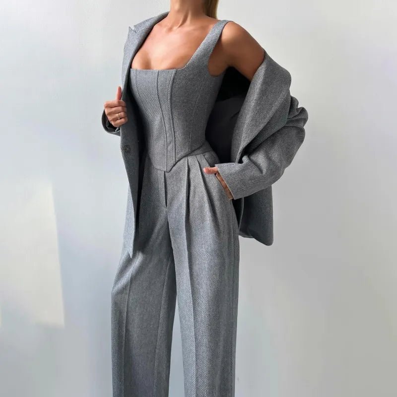 Traje Fishbone para mujer - Terzo stile